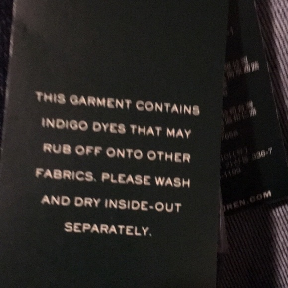 💙NWT Ralph Lauren Denim Double Breasted Blazer - Picture 10 of 11